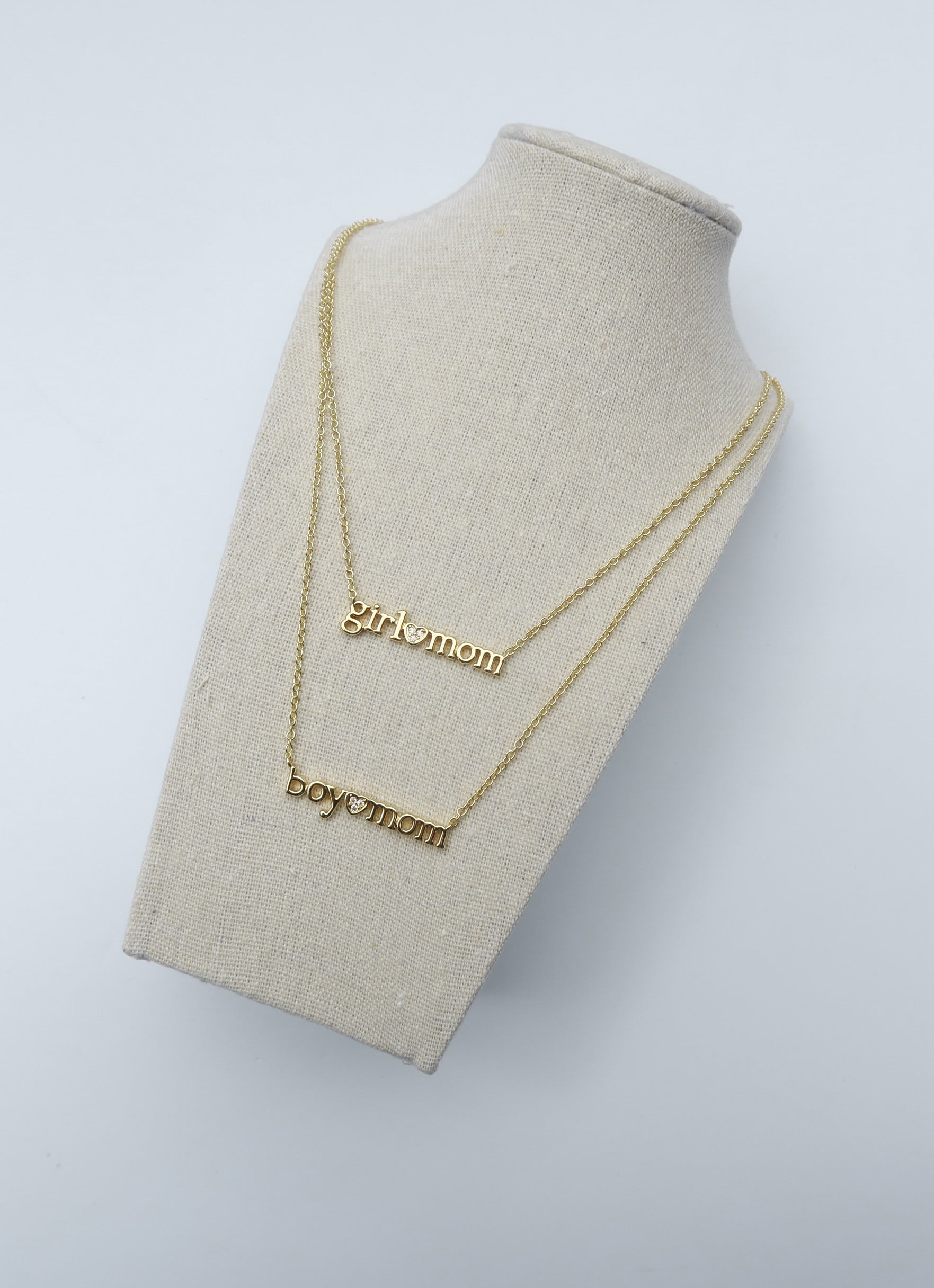 Girl Mom Pendant Necklace