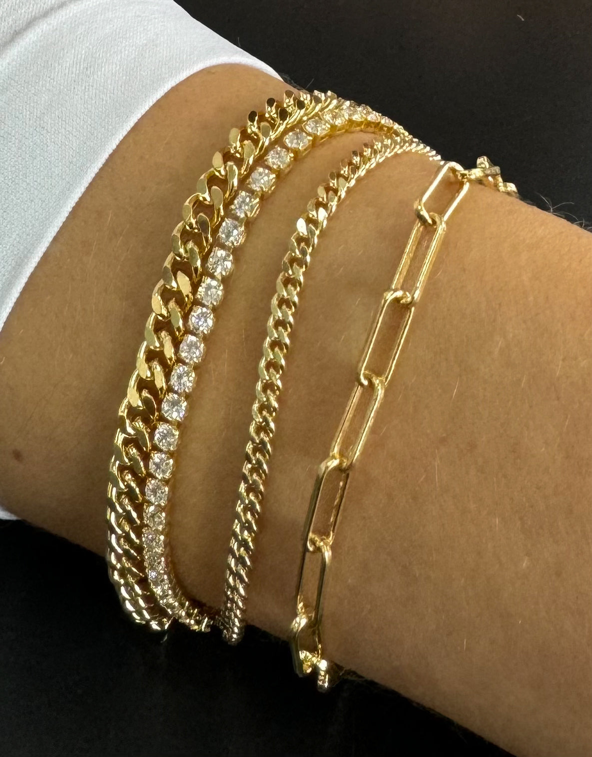 Paperclip Chain Bracelet
