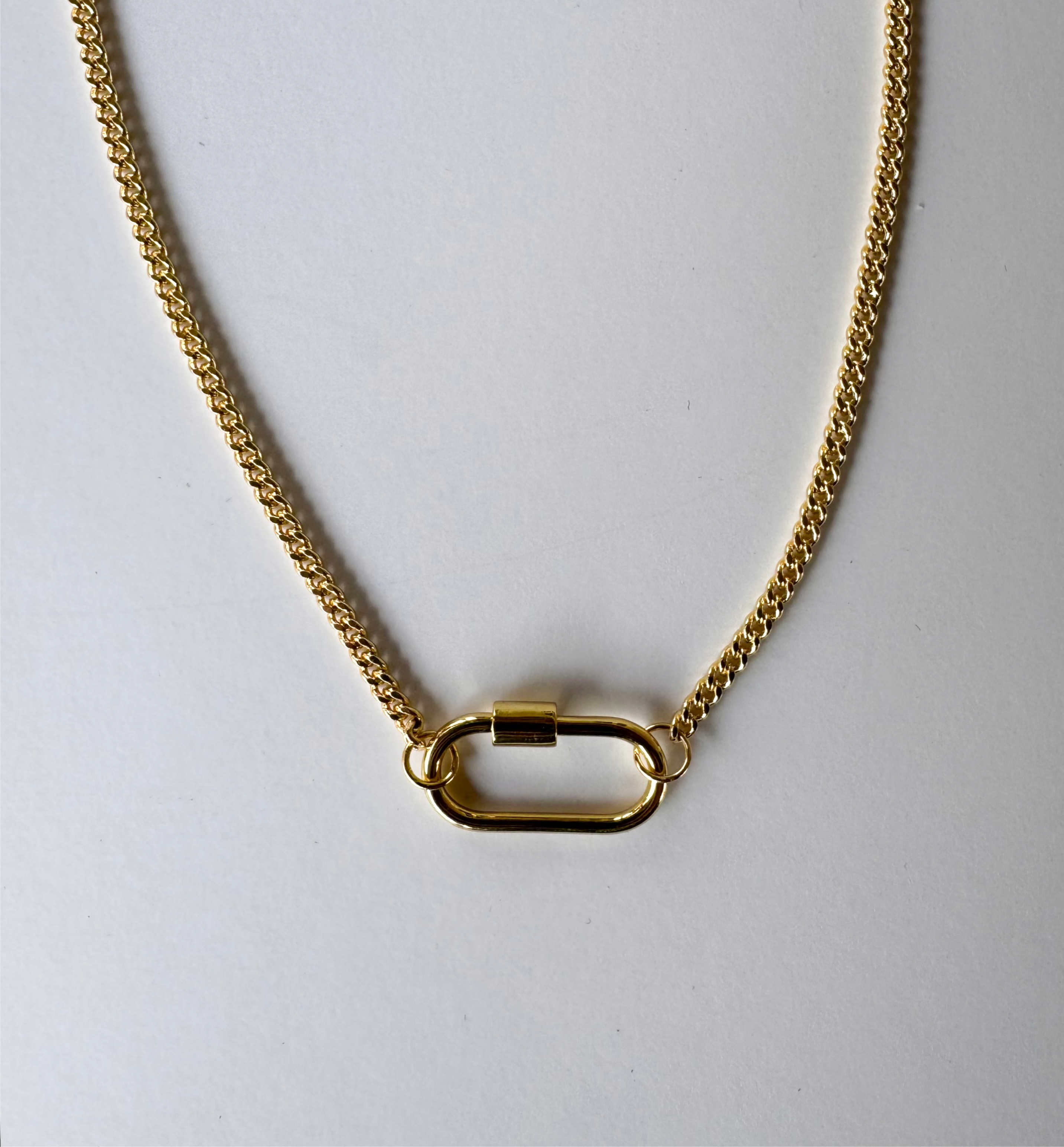 Girls Girl Chain Necklace