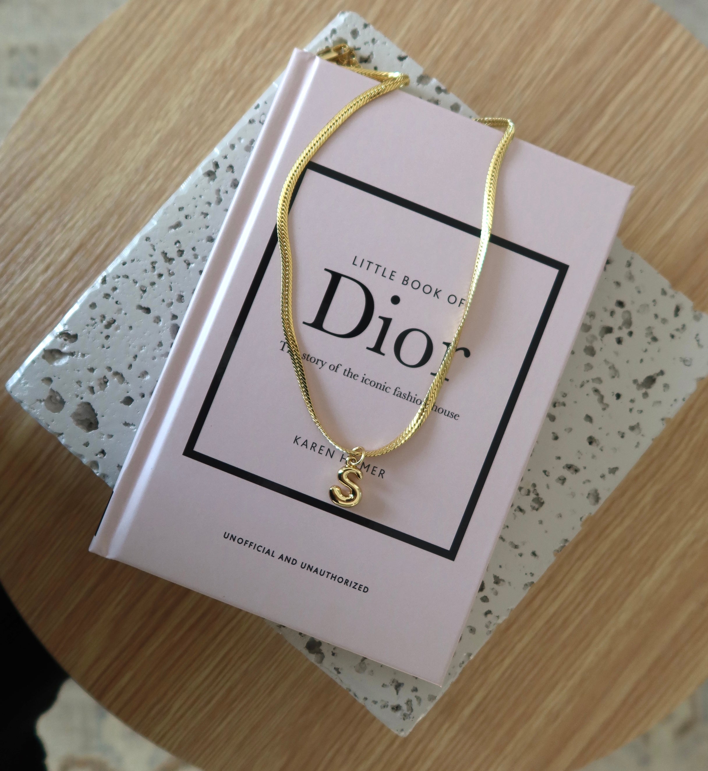 Personalized Herringbone Chain Necklace