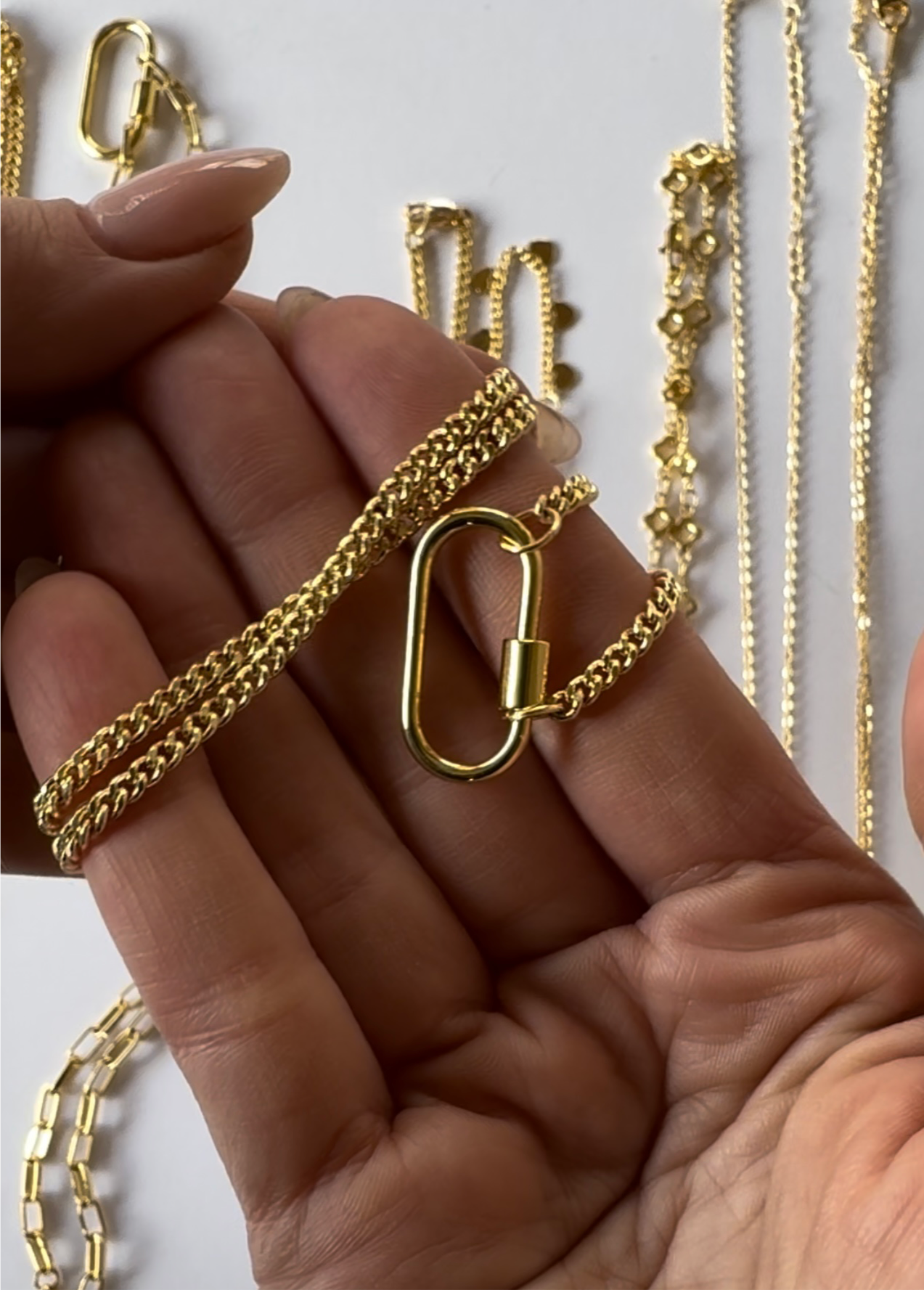 Girls Girl Chain Necklace
