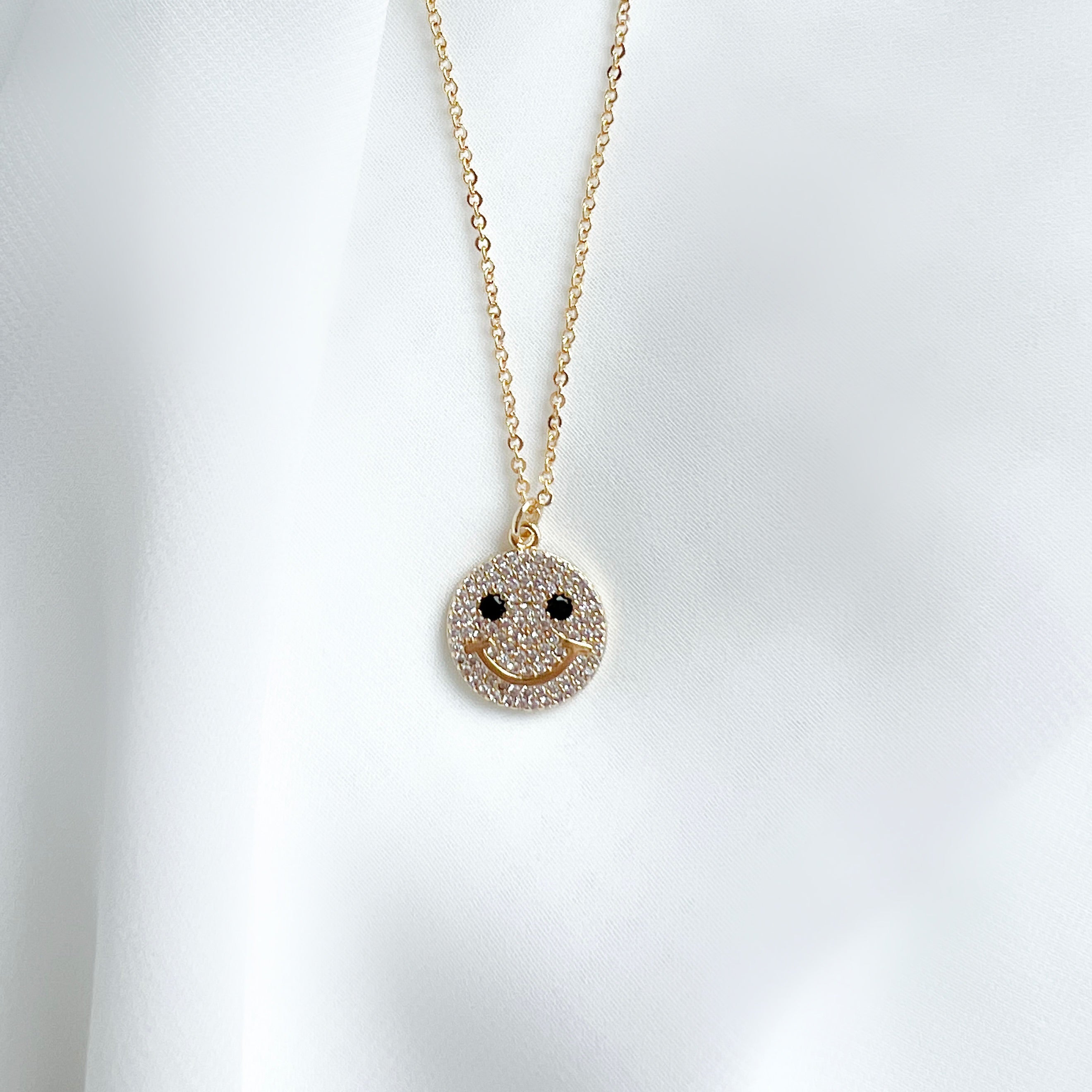 Happy Face Necklace
