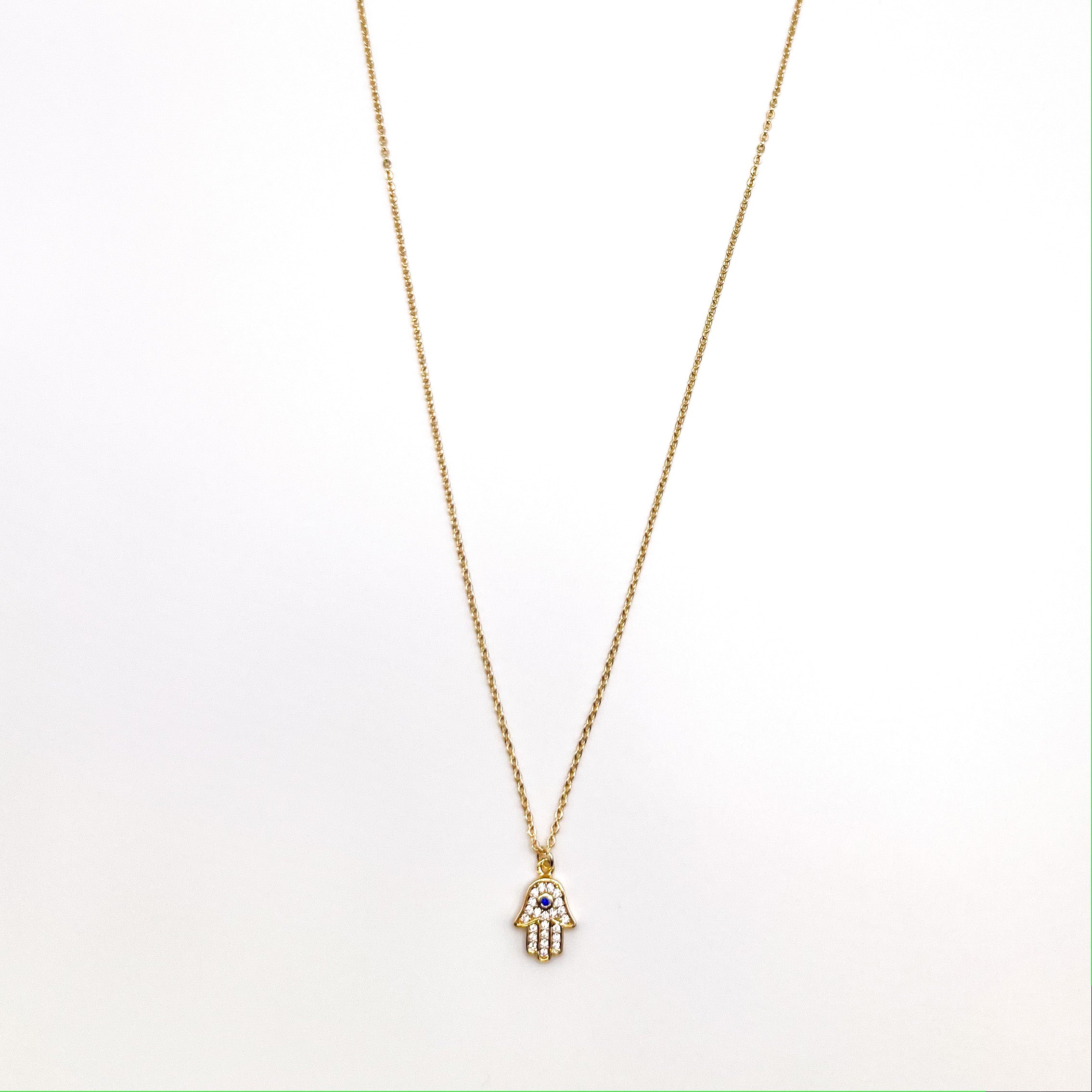 Hamsa Pendant Necklace