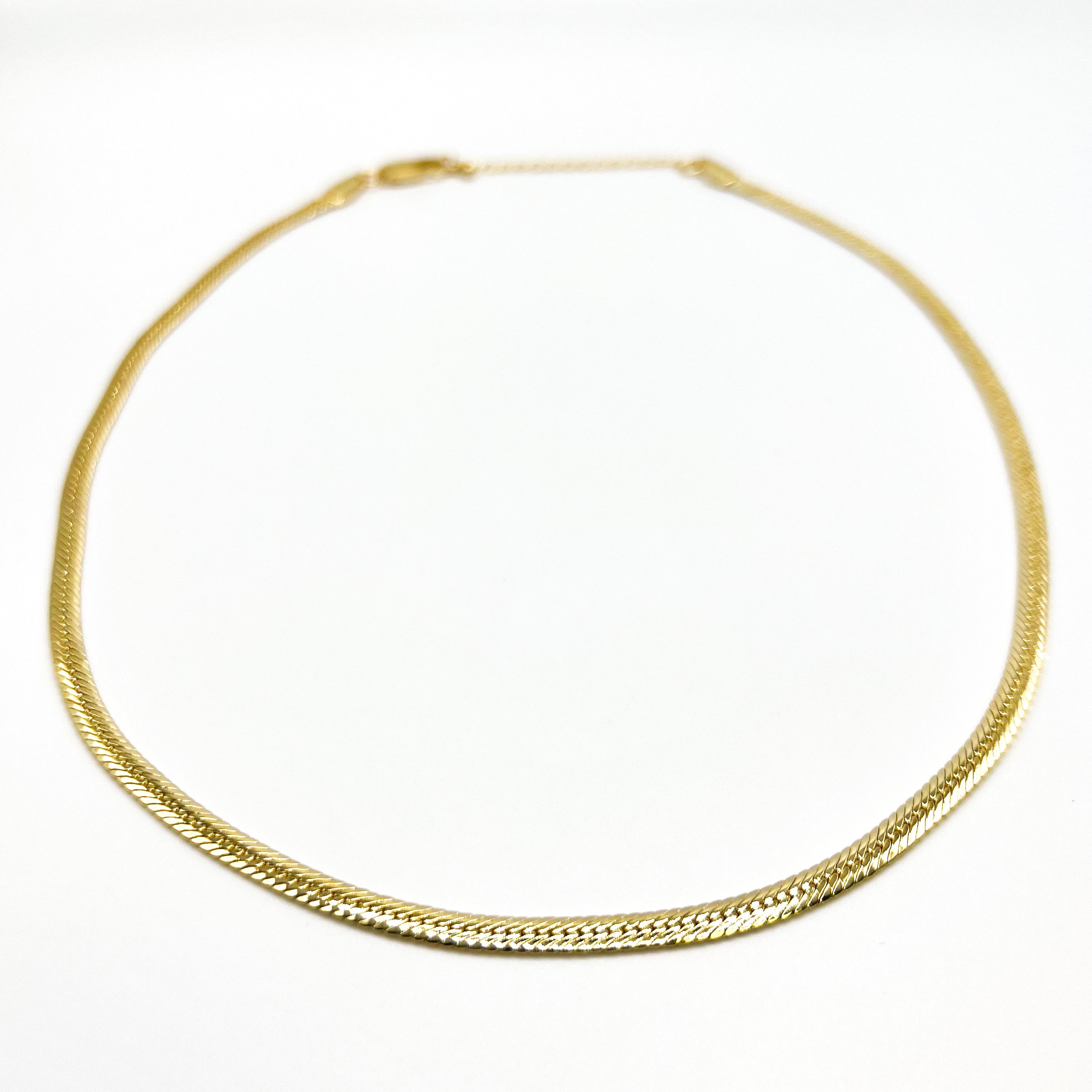 Herringbone Chain Necklace