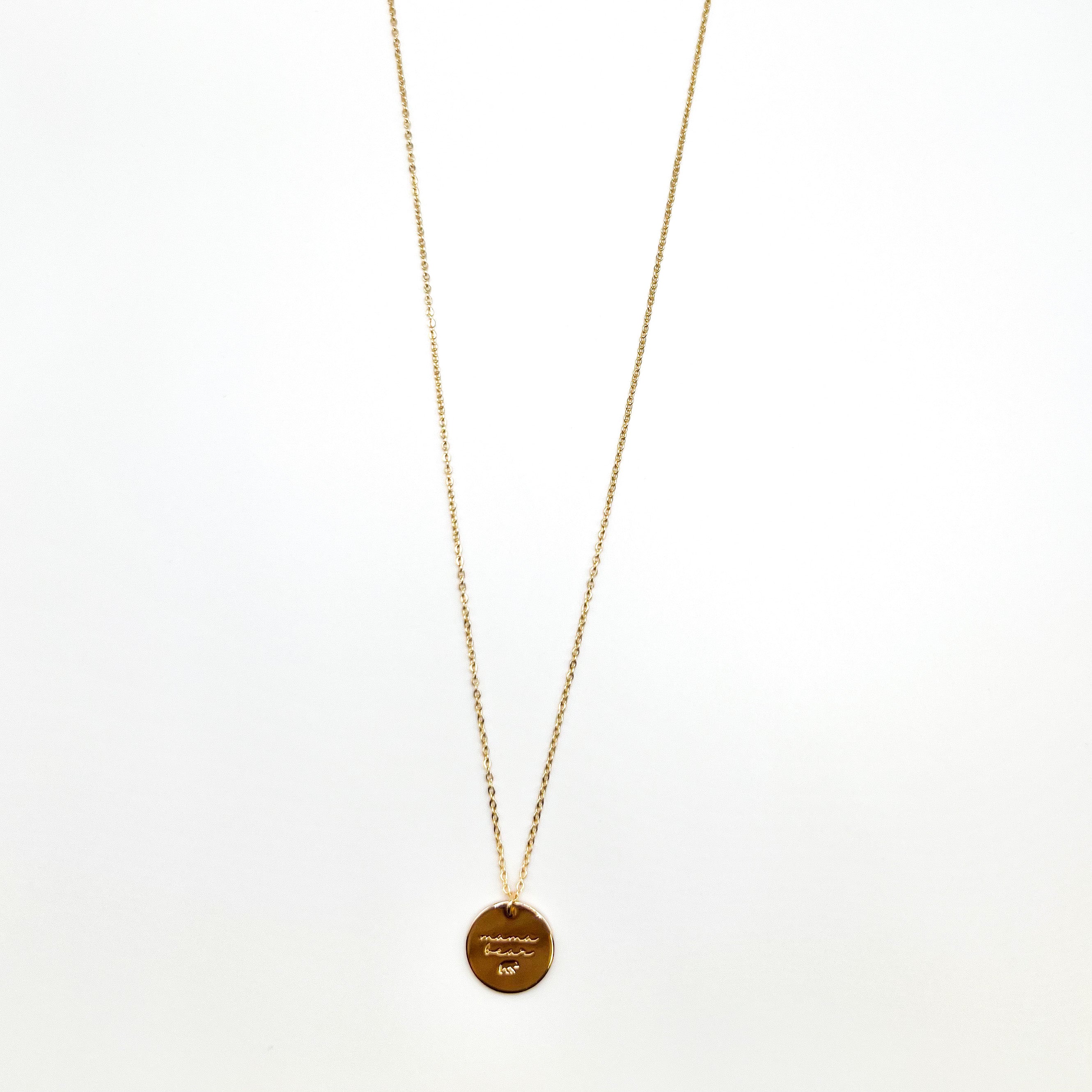 Mama Bear Affirmation Necklace
