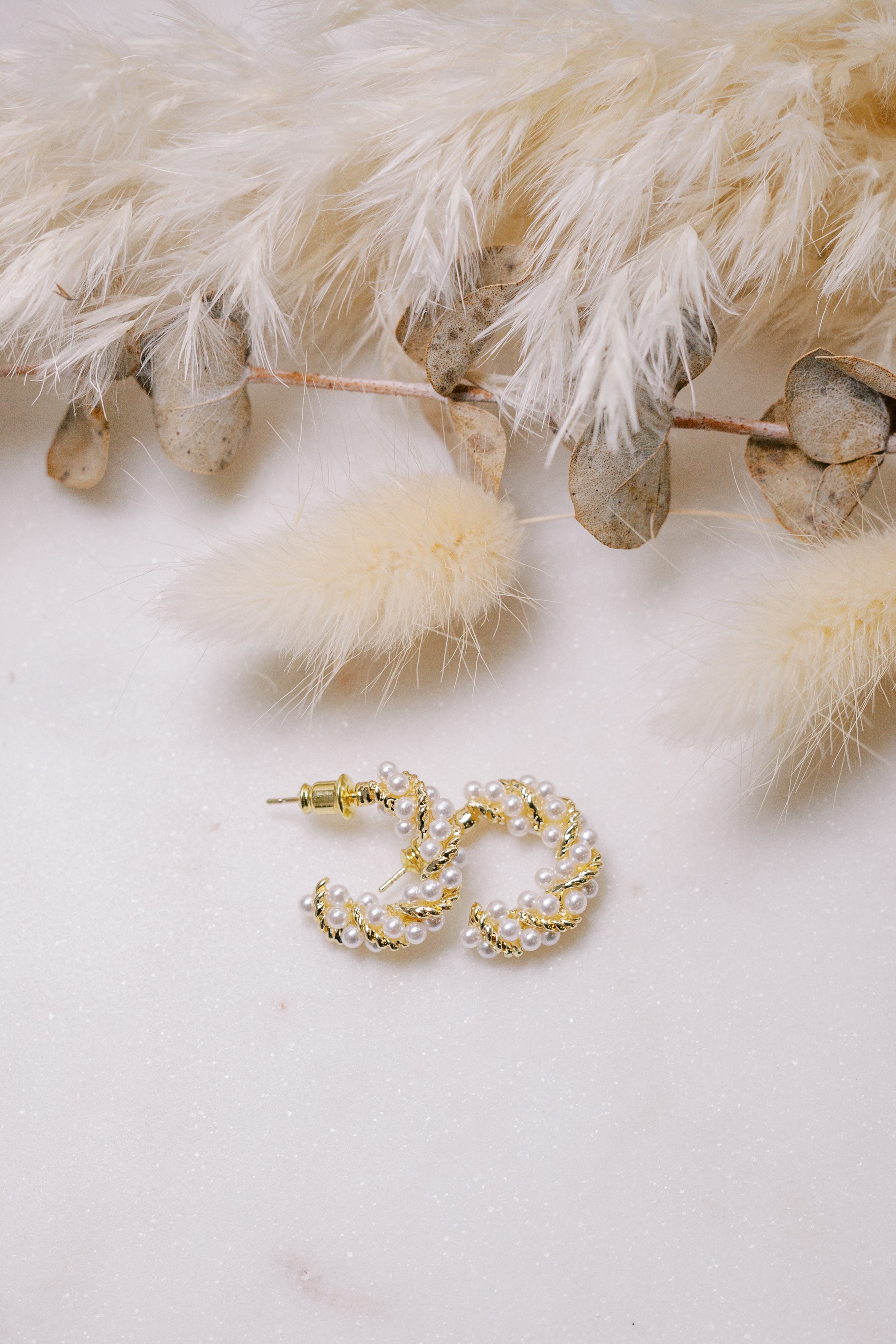 Pearl Hoops