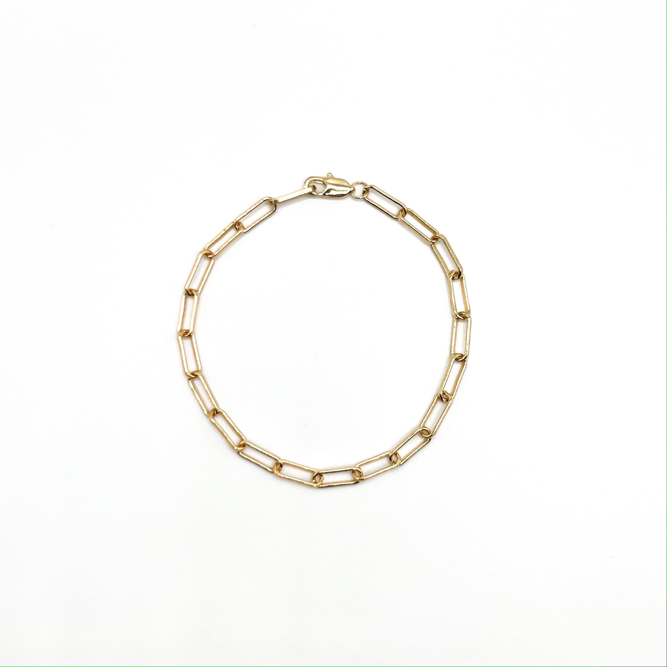 Paperclip Chain Bracelet