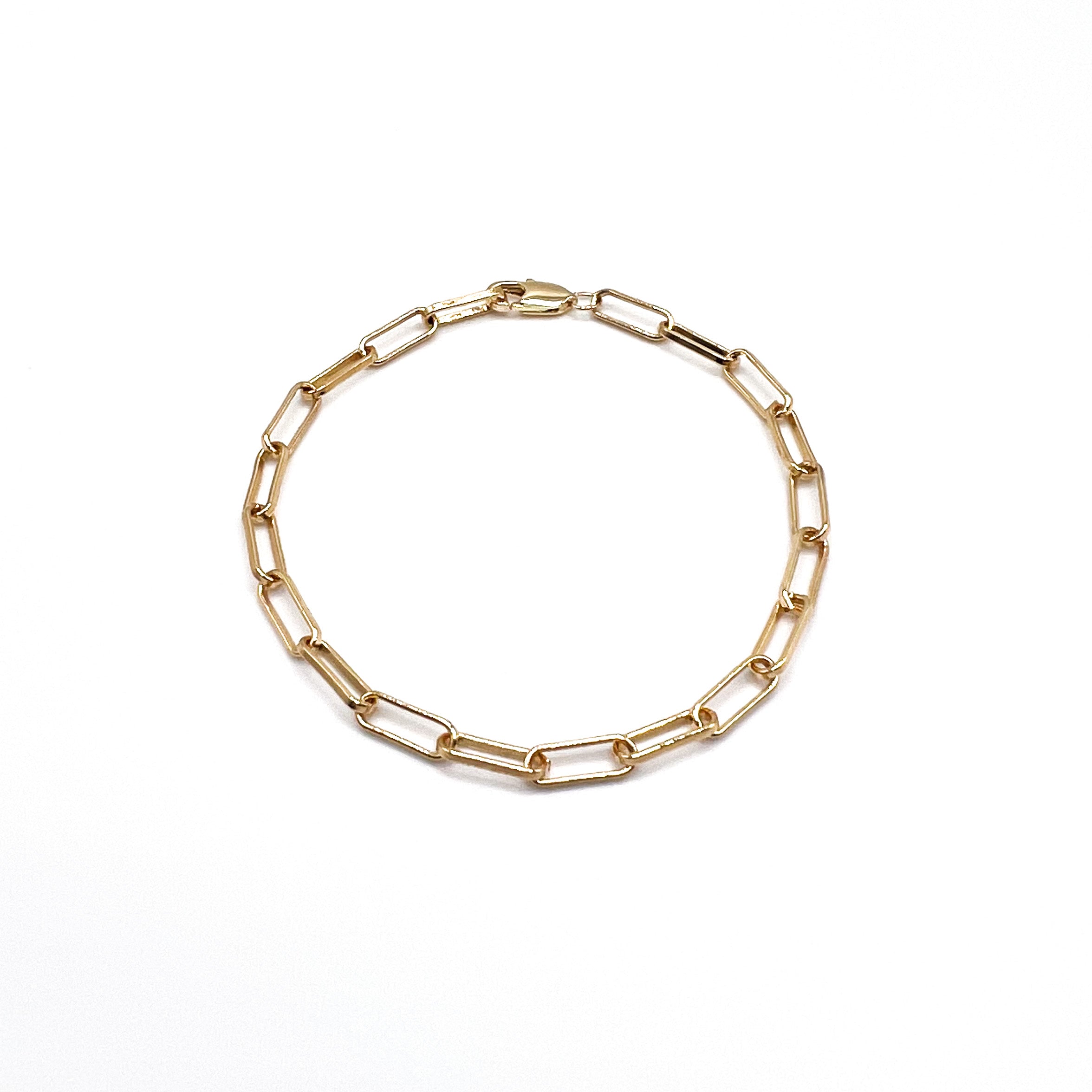 Paperclip Chain Bracelet